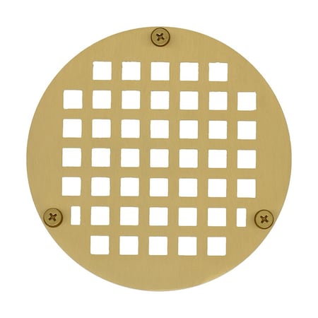 Jones Stephens 5in. Polished Brass Round Strainer D60791